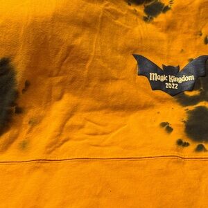 Magic Kingdom 2022 Halloween party Orange Tie-Dye Shirt
